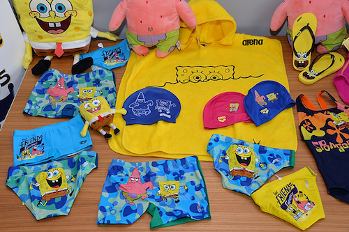 Costumi Mare Sponge Bob: da Arena la collezione Mare 2015