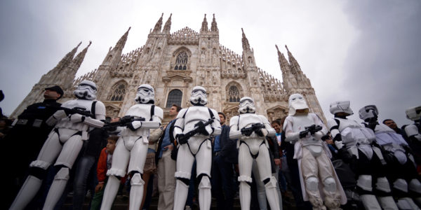 La parata Star Wars a Milano